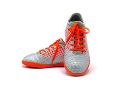 Puma Future 4.4 It Jr Kinder Low Boot Fußballschuhe Schwarz-Silber