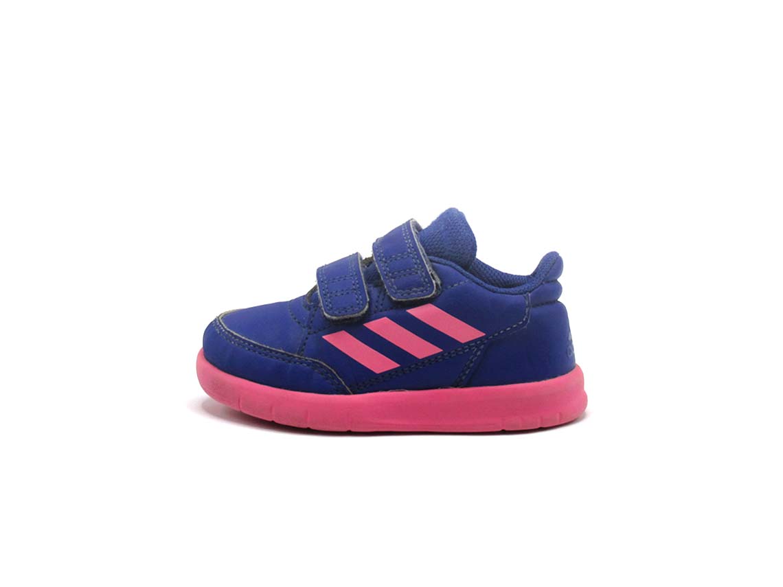 Adidas Girls Run Alta Sport Velcro Infant Blue