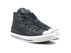 Converse Chuck Taylor All Star Hi Leather Dark Obsidian