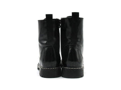 Graceland's Black Patent Ankle Boots