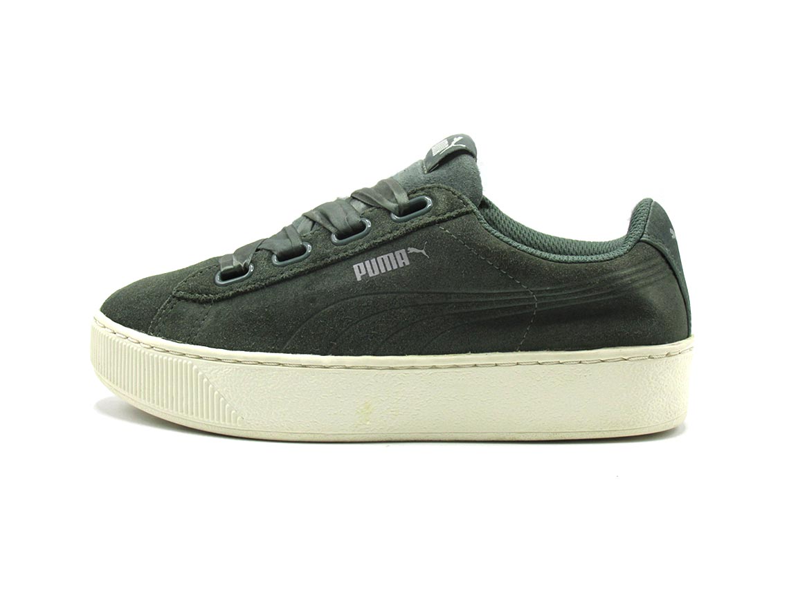 Puma Women’s Vikky Platform Ribbon S Low-Top