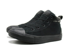 Converse Chuck Taylor All Star Street Mid Black Leather