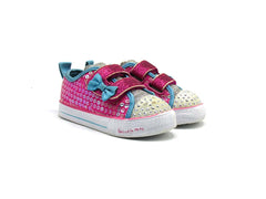 Skechers Girl's Shuffle Lite-Mini Mermaid Sneaker