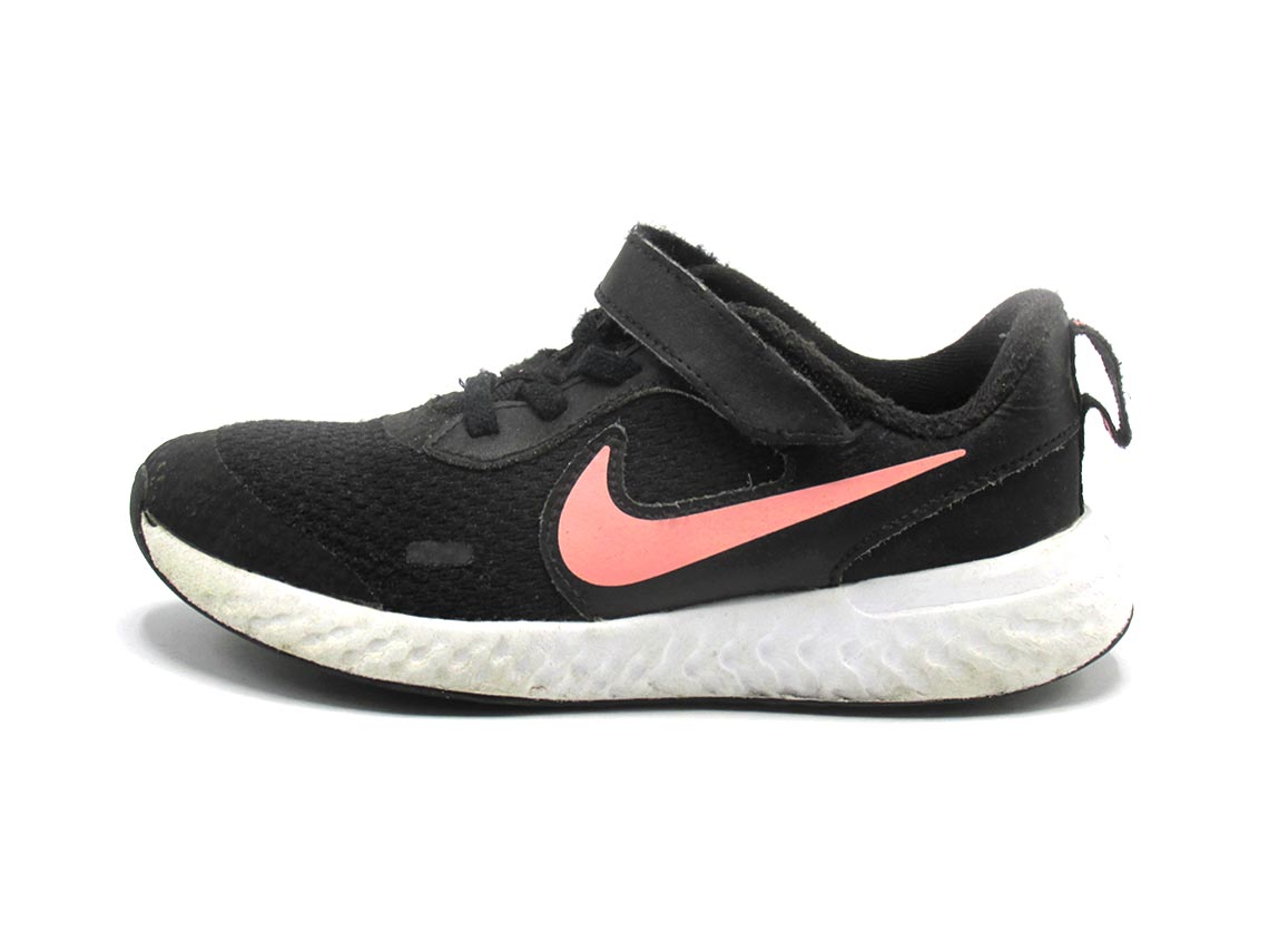 Nike Revolution 5 Velcro Black Sunset Pulse