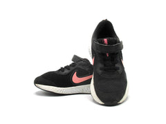 Nike Revolution 5 Velcro Black Sunset Pulse