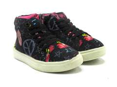 SO Magician Girls' High Top Sneakers