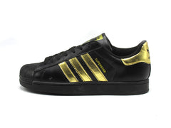 Adidas Superstar Black Gold