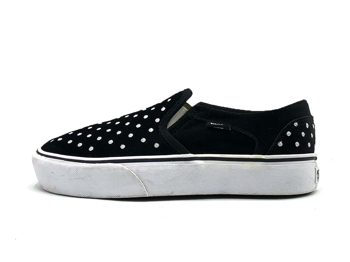 Vans Asher Platform Slip - Suede