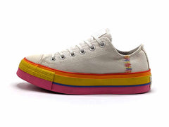Converse Women's Wmns Chuck Taylor All Star Lift Low 'Rainbow 564992C