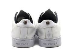 Tommy Hilfiger Crystal Leather Casual White Trainers