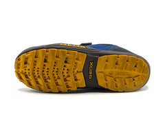 Geox Blue and Yellow Atreus Trainers