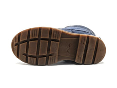 Clarks Heath Lace Kids Tan Leather