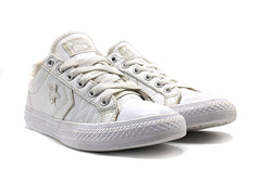 Converse Junior Star Player White Synthetic Trainers