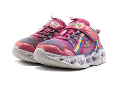Skechers Kid Heart Lights Rainbow Lux