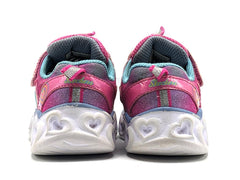 Skechers Kid Heart Lights Rainbow Lux