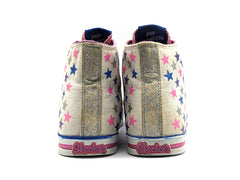 Skechers Twinkle Toes Shuffles Sparkle Glitz Shiny Starz Sneaker