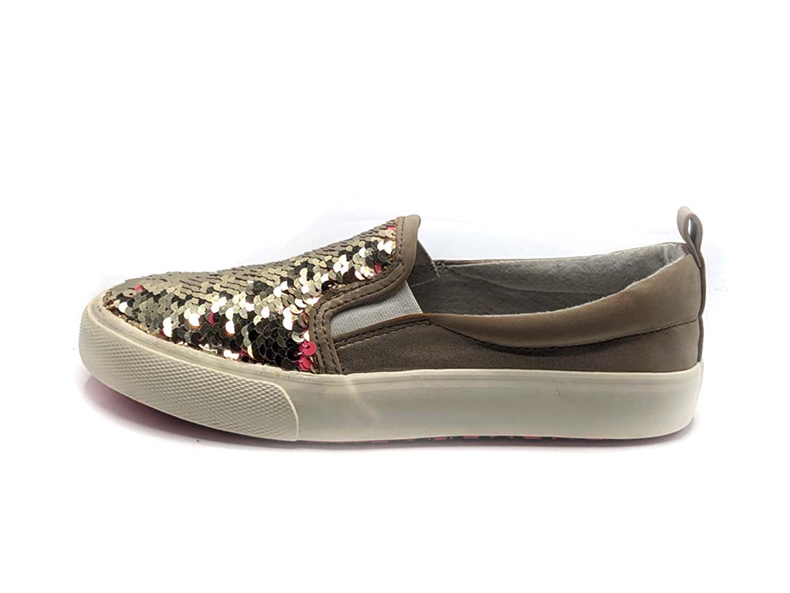 Girls' Cat & Jack Shoes Aliki Flip Sequin Slip-On Sneakers
