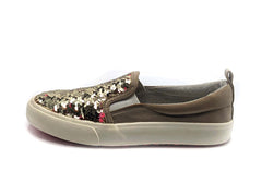 Girls' Cat & Jack Shoes Aliki Flip Sequin Slip-On Sneakers