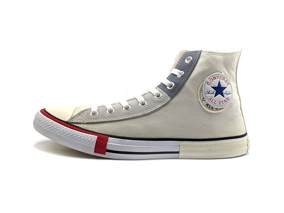 Converse Chuck Taylor All Star High White Grey