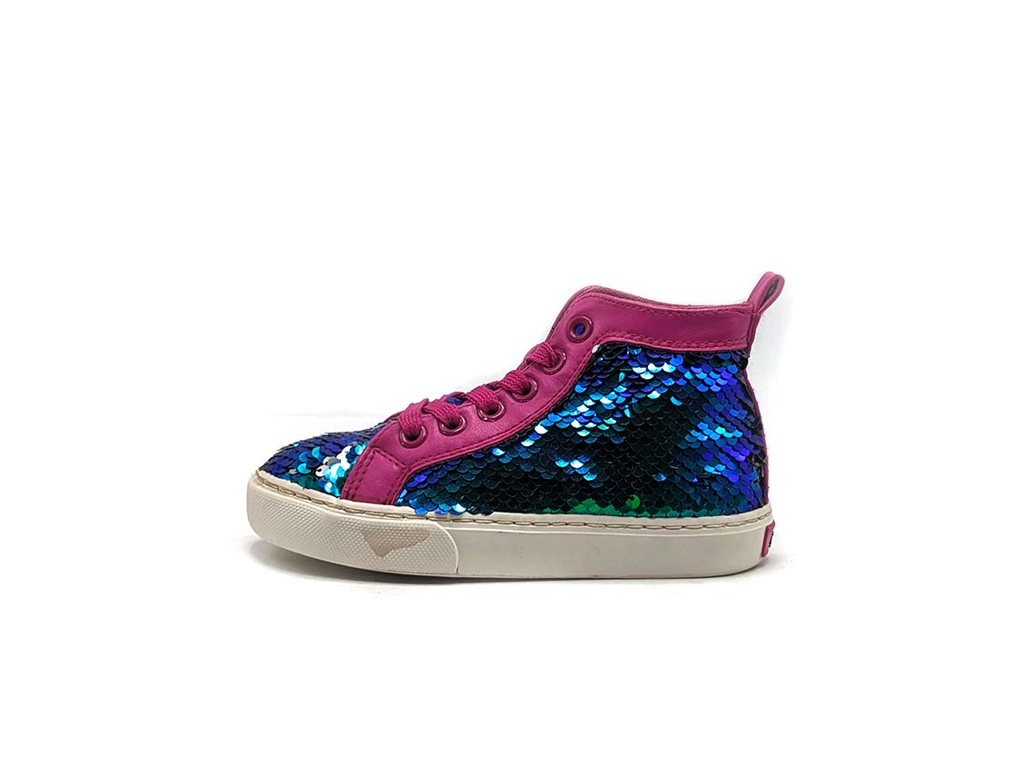 Jojo Siwa Girl's Sequin High Top Sneaker