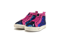 Jojo Siwa Girl's Sequin High Top Sneaker