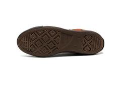 Converse Women Multicolor Brown Suede Patchwork Chucks High Athletic