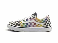 Vans Old Skool Rainbow Checkerboard