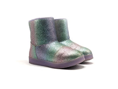 Fab Kids Light Up Fuzzy Boot