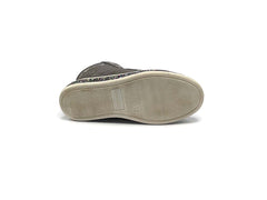 Steve Madden Silver Metallic JCarlson Side Zip High Top Sneaker Glitter