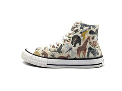 Converse All Star-Junior Science class animal print high top