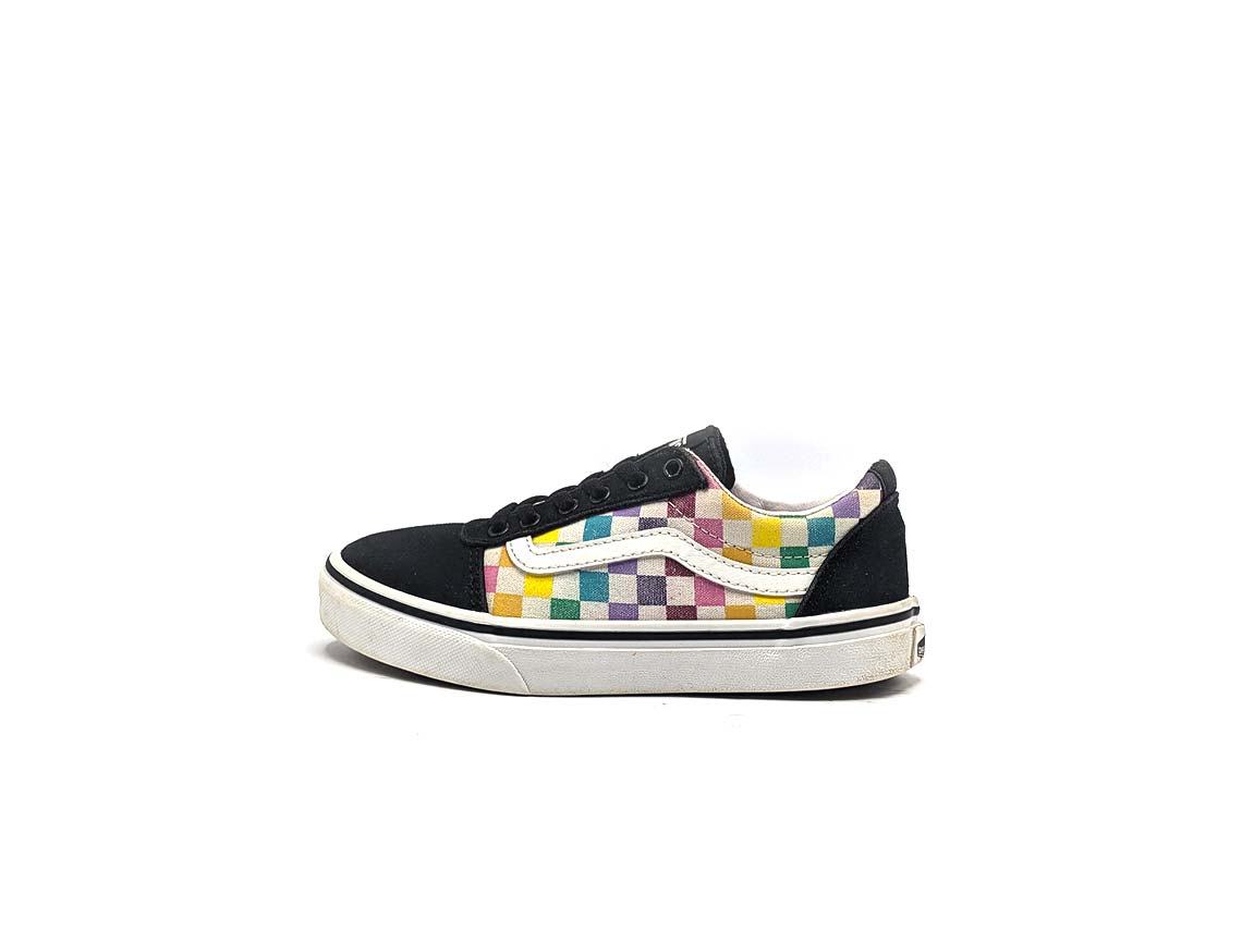 Vans Old Skool Rainbow Checkerboard