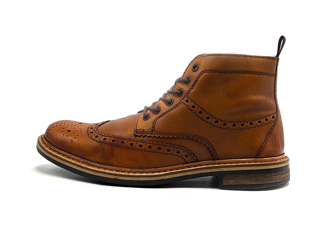 Clarks Brogues Boots - Leather