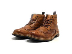 Clarks Brogues Boots - Leather