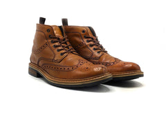 Clarks Brogues Boots - Leather
