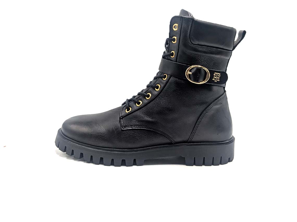 Tommy Hilfiger Buckle Boot - Leather