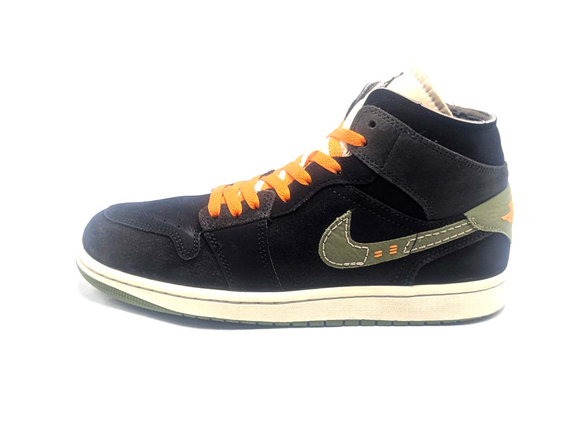 Nike Air Jordan 1 Mid SE Craft Anthracite Light Olive
