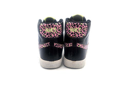 Nike Blazer Mid GS Black/Pink Rise-Barely Volt
