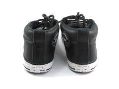 Converse Chuck Taylor All Star Street Mid Black Leather