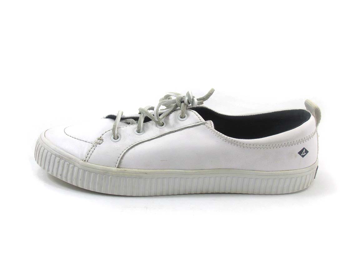 Sperry Unisex-Adult Crest Vibe Creeper Leather Sneaker
