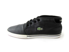 Lacoste White Ampthill 117 Hi-Top Trainers