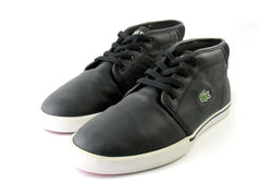Lacoste White Ampthill 117 Hi-Top Trainers