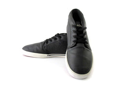 Lacoste White Ampthill 117 Hi-Top Trainers