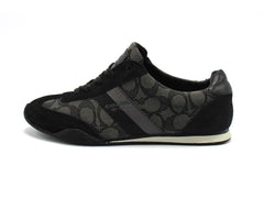 Coach Kelson Black Suede