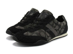 Coach Kelson Black Suede